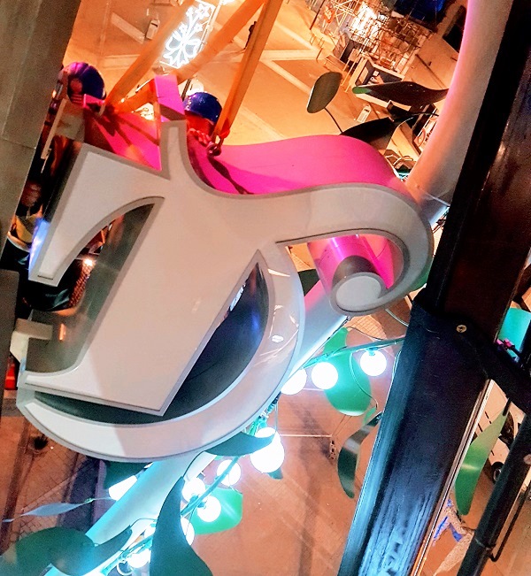 Leeds Trinity illuminated logo